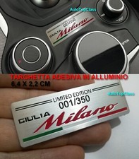 Targhetta per ALFA ROMEO