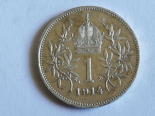 Korona 1914 moneta - korona,