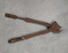 Vintage hedge pruning shears - vintage,