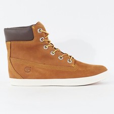 Stivali casual da donna Timberland EK Glastonbury Chukka 8642A in pelle marrone con lacci