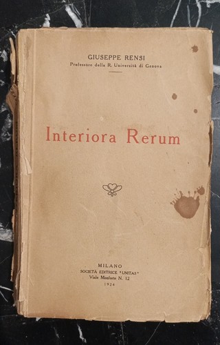 Interiora rerum rensi - rerum,