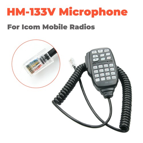 133v dtmf microfono pin - hm-133v,