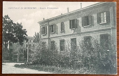 Cartolina epoca ospitale - cartolina, di