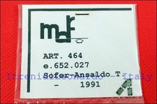 MDF 464 targhe FS E652 027  HO