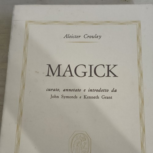 Aleister crowley magick - aleister,
