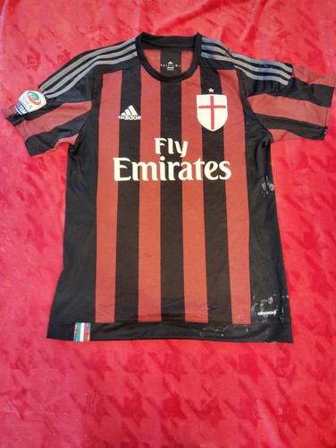 Maglia milan match worn luiz - maglia,