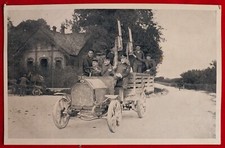 CARTOLINA LA MARINA ITALIANA NELLA GUERRA EUROPEA CAMION MITRAGLIATRICI ( C 71 )