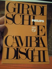 CATALOGO GIRADISCHI E CAMBIADISCHI PHILIPS 1960ca