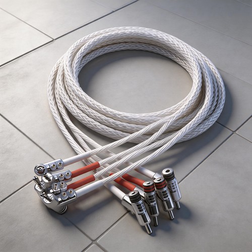 Cavo audio spina banana