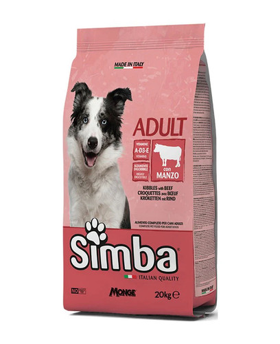 Simba adult dog - simba, manzo