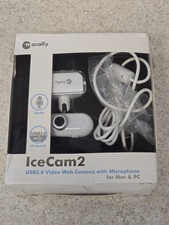 Webcam cablata USB bianca Macally modello ICECAM2 molto buona