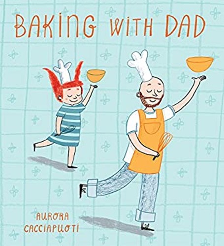 Baking with dad paperback - with,