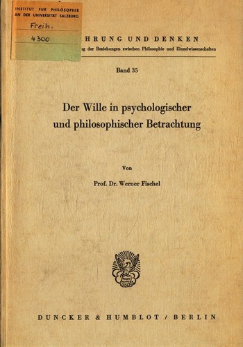 Der wille psychologischer - der, in