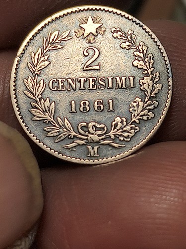 Moneta regno italia re - moneta,