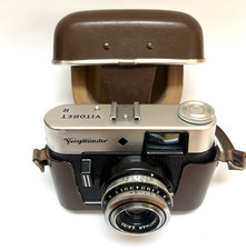 Macchina fotografica Vitoret R Voigtländer in astuccio originale - vintage da collezione