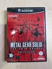 Metal Gear Twin Snake Nintendo Gamecube Pal Ita Completo Konami