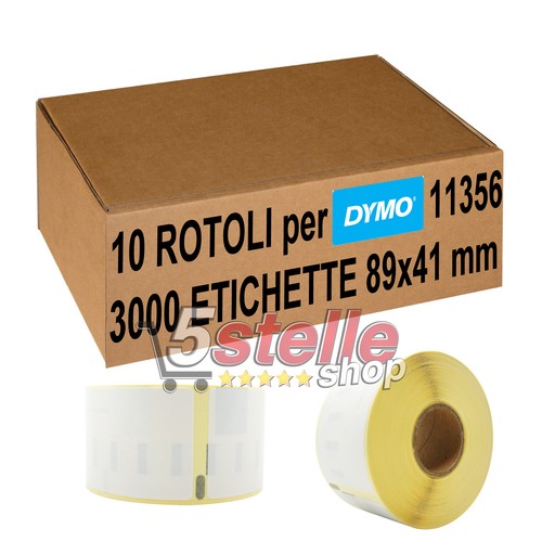 Rotoli etichette adesive - 10,