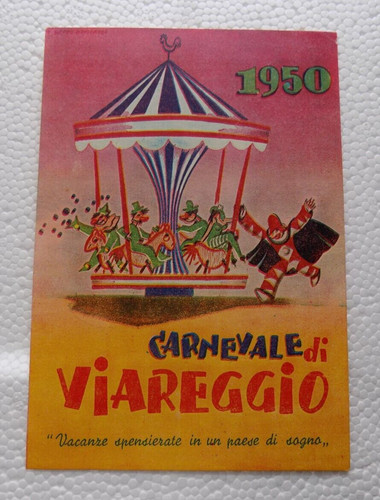 A192 viareggio carnevale 1950 - viareggio,