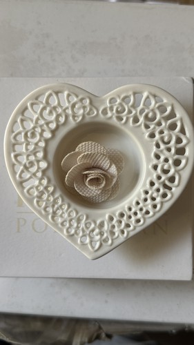 Piattino cuore traforato - piattino,