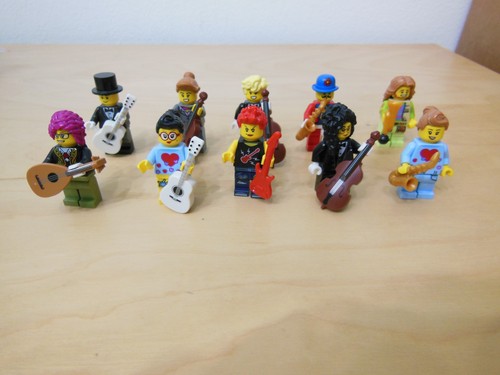 Lego minifigures no serie - lego,
