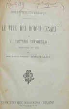 Svetonio, Le vite dei dodici