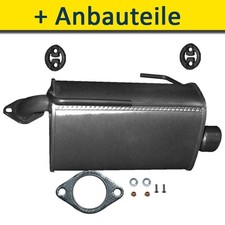 Silenziatore scarico + per