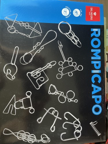 Dal negro rompicapo gioco - rompicapo,
