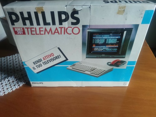 Retro computer vintage philips - vintage,