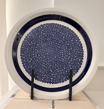 Arabia Finlandia Faenza Fiori Blu 12" Servizio Piatto Leivo Winquist