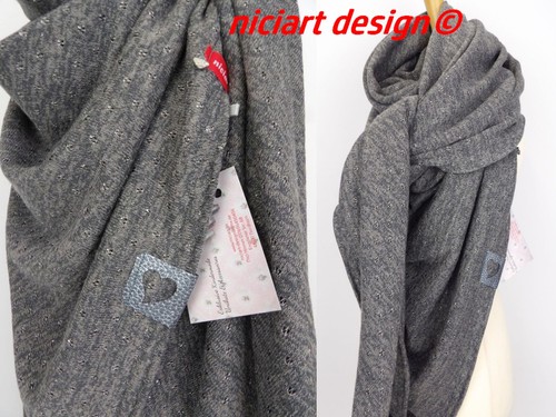 Niciart design sciarpa da - niciart,
