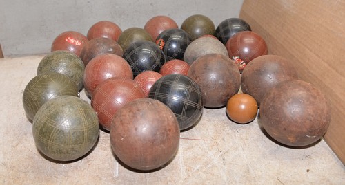 Lotto palline bocce - 24,