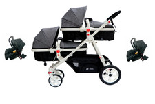 Passeggino carrozzina trio - carrozzina,