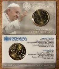 Vaticano 2024 50 Centesimi