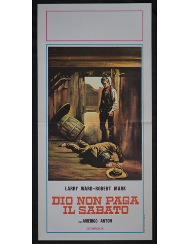 Locandina dio non paga - locandina,