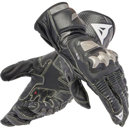 Guanti pelle moto - pelle,