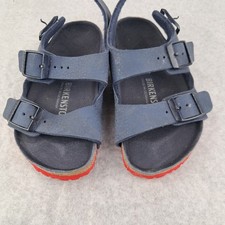 Sandali Birkenstock colore blu numero 25 da bambino