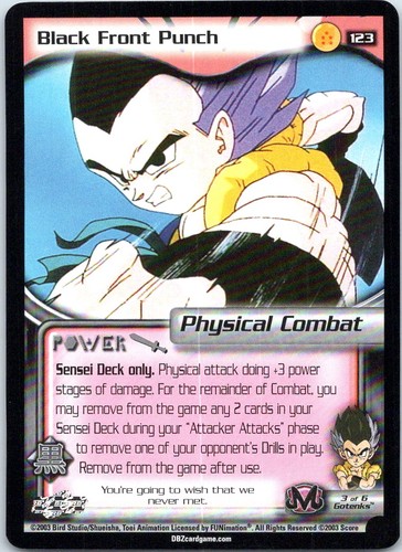 Dragon ball ccg black front - dragon,