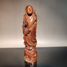 scultura legno legno vintage