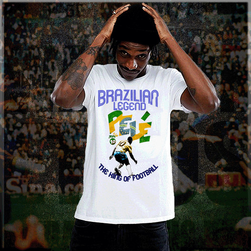 Shirt calcio pelé king - calcio,