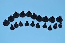 10 x Jaguar Black Plastic