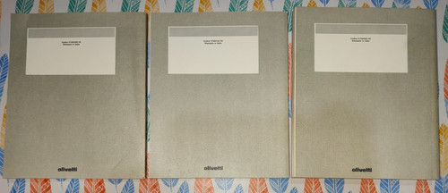 Dos olivetti 3 volumi - ms-dos, 4.0