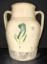 Antico Vaso Terracotta Puglia Grottaglie - Epoca XIXº Secolo