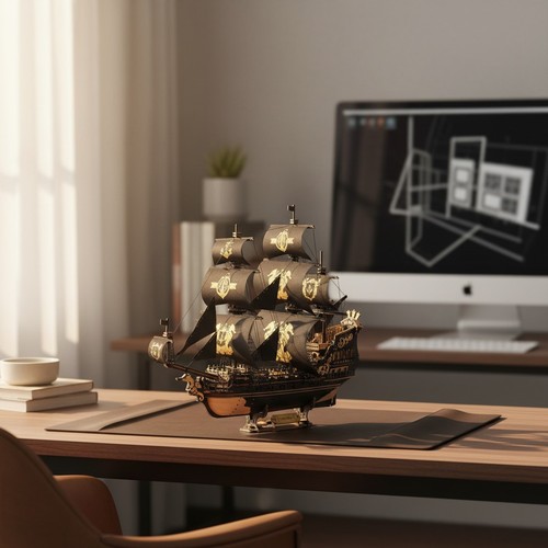 Kit puzzle nave pirata - puzzle, in
