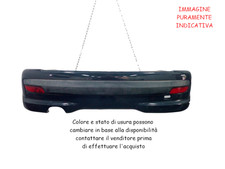 PARAURTI POSTERIORE COMPLETO PER PEUGEOT 206 Plus Berlina 7410JJ / 9686464377 (