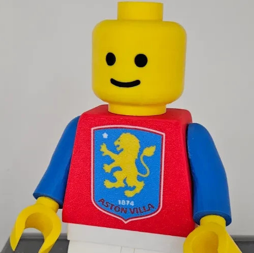 Brick man aston villa - brick,