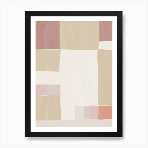 Quadro astratto quadrati