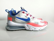 Nike Air Max 270 React White Racer Blue Flash Crimson WMNS taglia us 7 CW3094-100