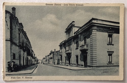Cartolina genzano corso - cartolina,