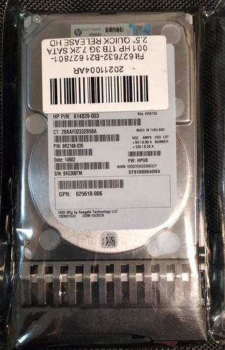 627801 001 1tb - 7.2k, sff
