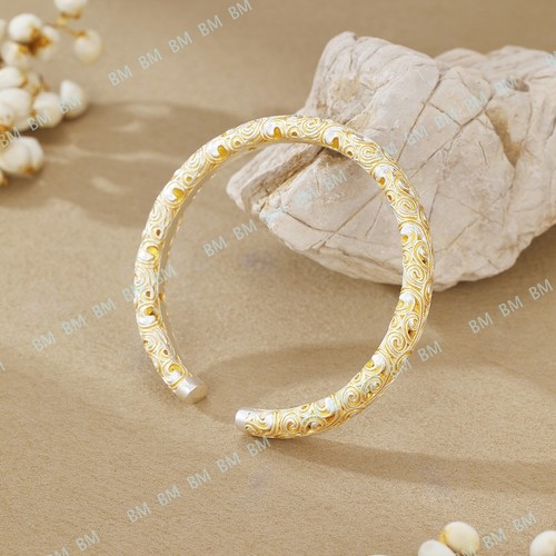 Bracciale aperto fatto mano - a,